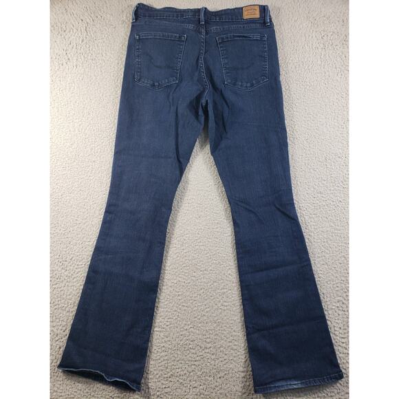 Levi's Jeans Women's 10 Blue Denim Mid Rise Bootcut Cotton Stretch 30x32 - Picture 10 of 15